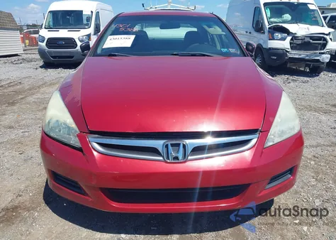 2007 Honda Accord 2.4 Se из США, поврежденный, VIN 1HGCM56377A106595